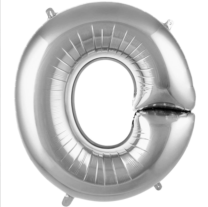 Folyo Balon Gümüş O 40 İnç 100 Cm